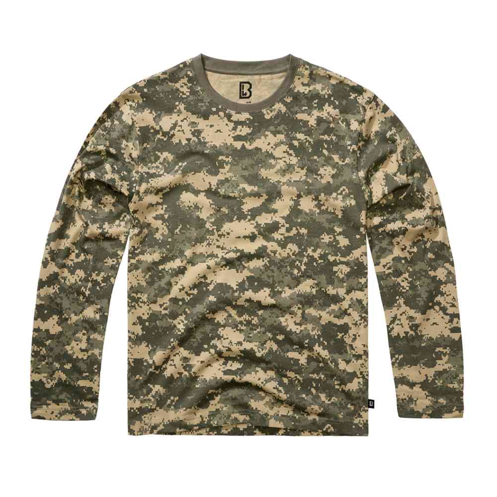 Brandit - Premium Lange ärmel top - Mehrfarben